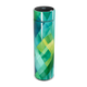 Garrafa Térmica Touch - Verde com Estampa Geométrica
