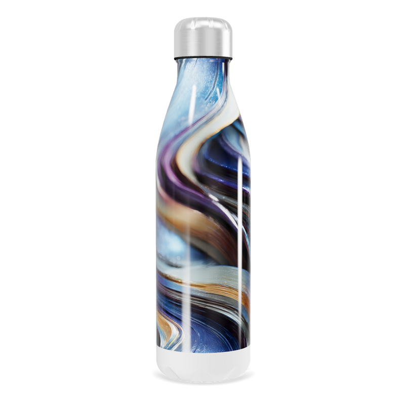 Garrafa Inox Cores Abstratas 750ml