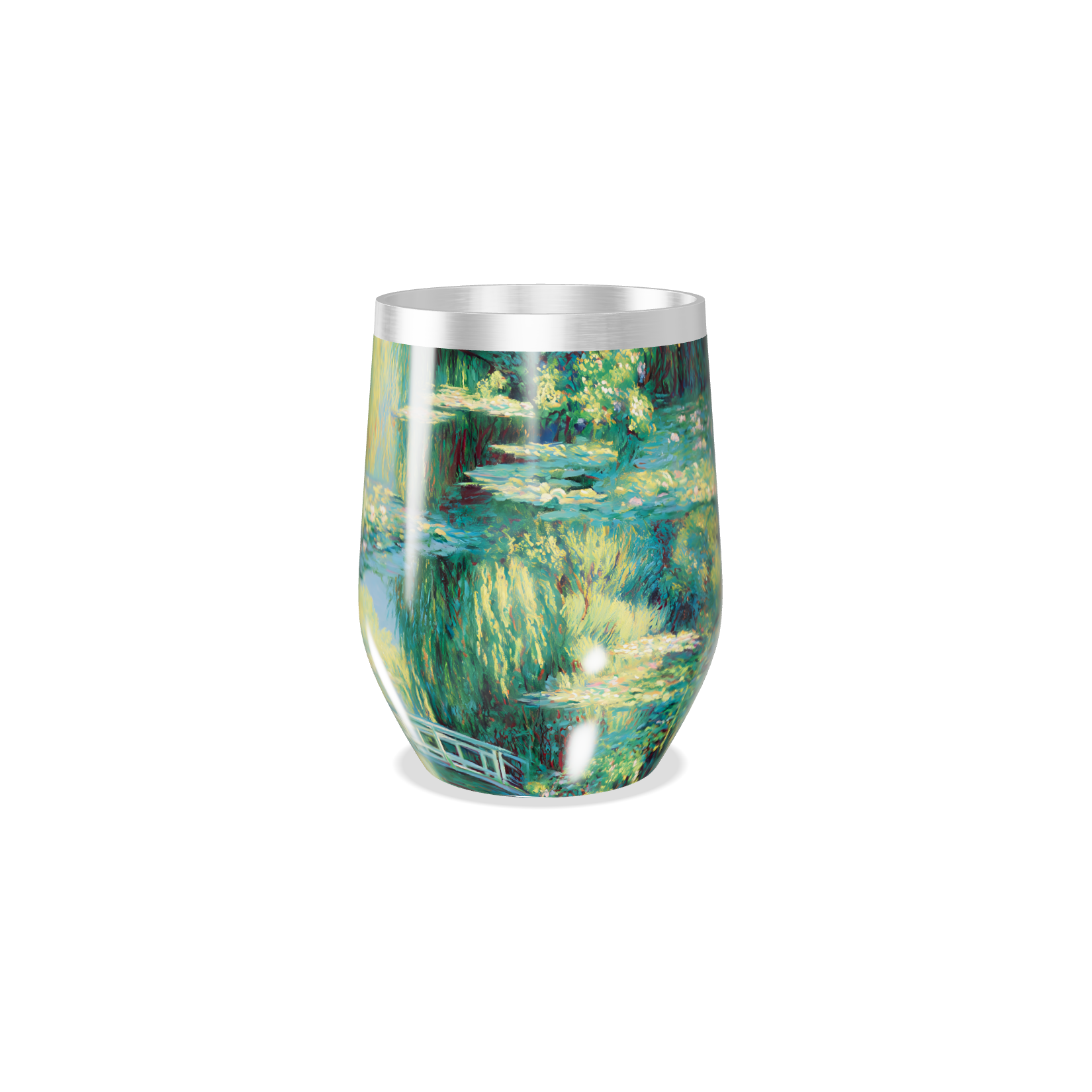 Copo Térmico Slim - Jardim Monet Inox