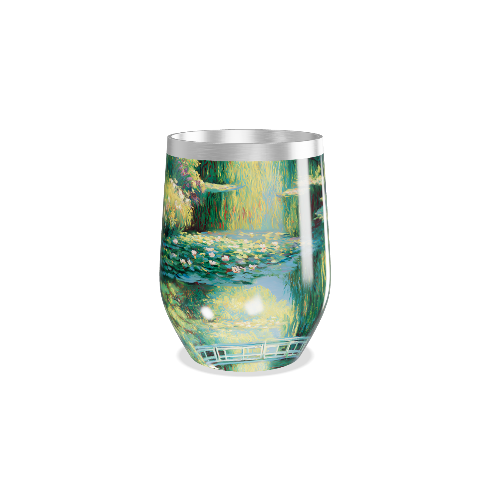 Copo Térmico Slim - Jardim Monet Inox