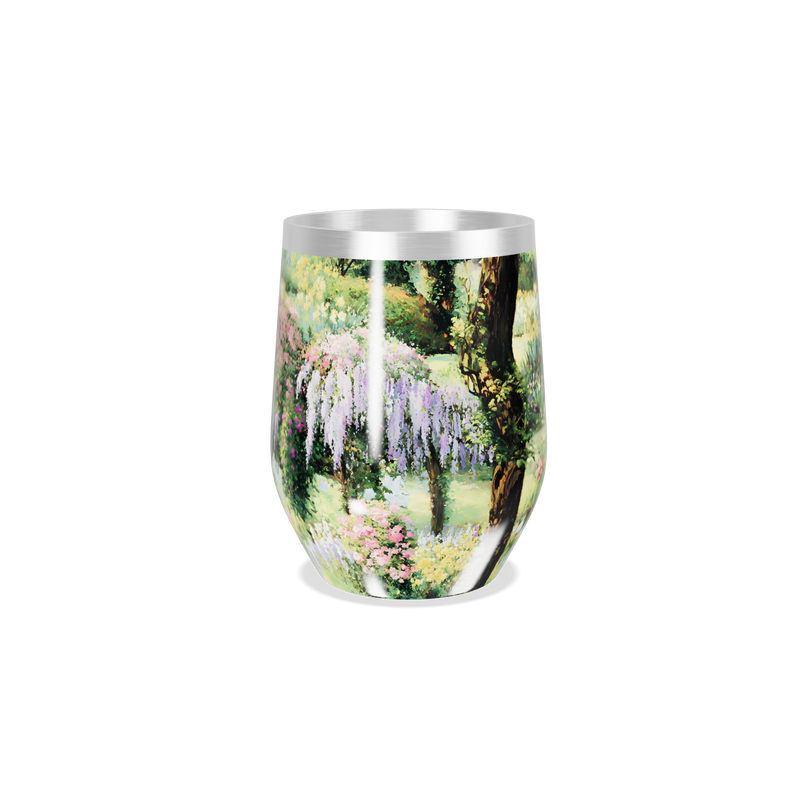 Copo Térmico Slim - Estampa Jardim Colorido