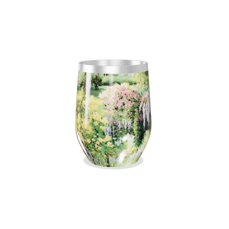 Copo Térmico Slim - Estampa Jardim Colorido