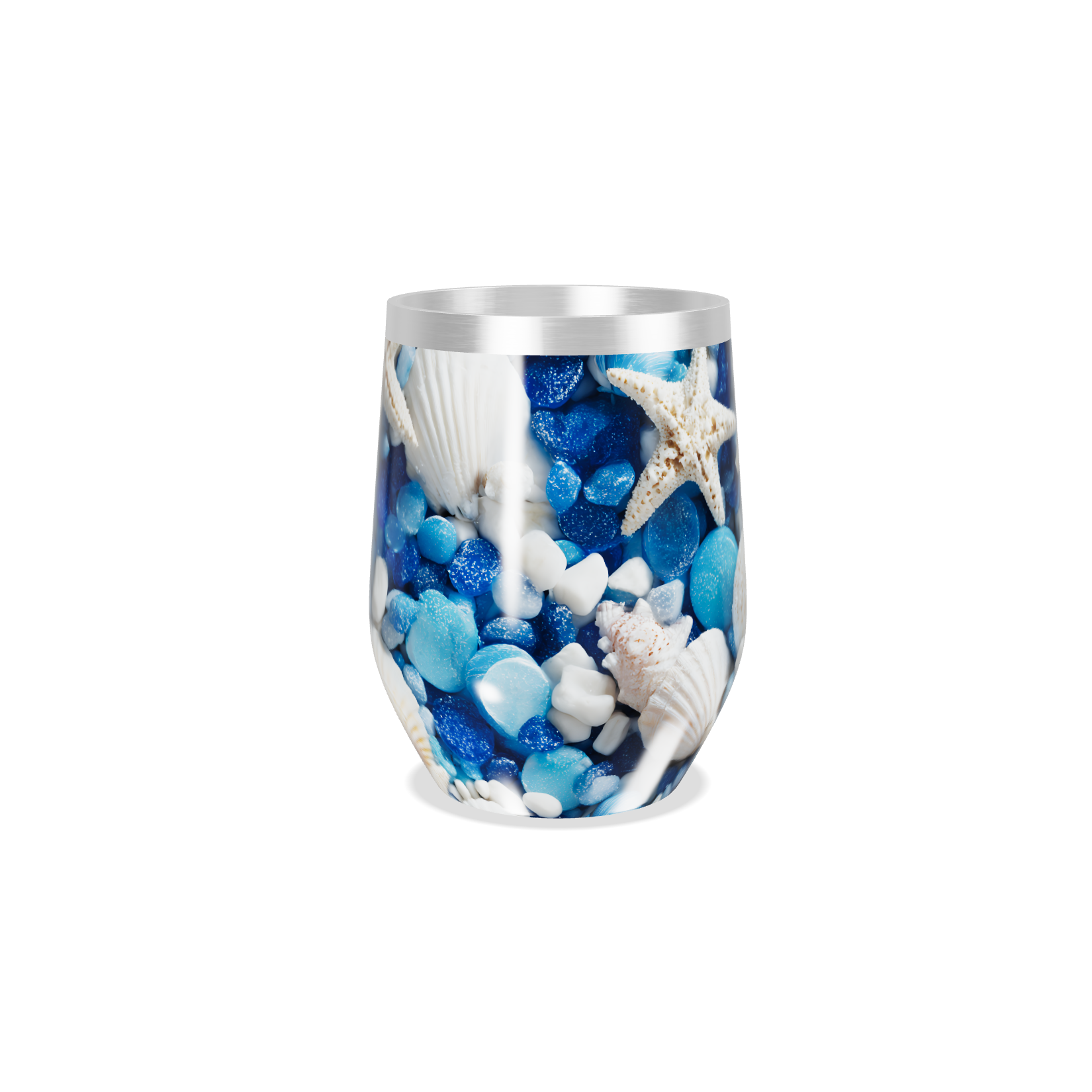 Copo Térmico Slim - Fundo do Mar Azul