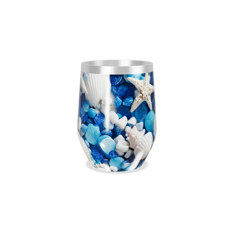 Copo Térmico Slim - Fundo do Mar Azul