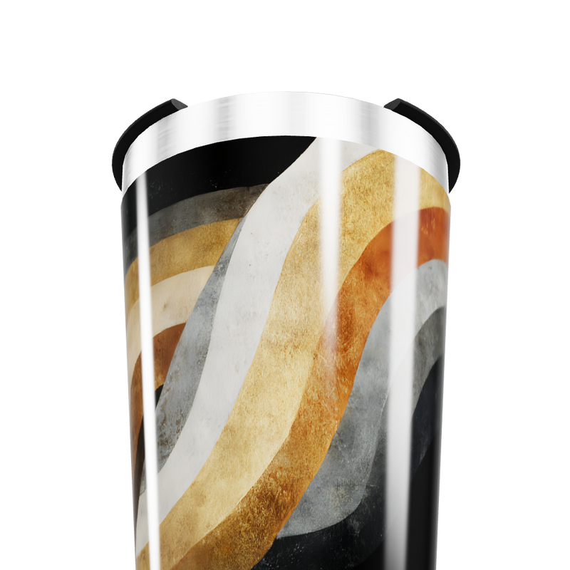 Copo Térmico - Estampa Retro Colorido