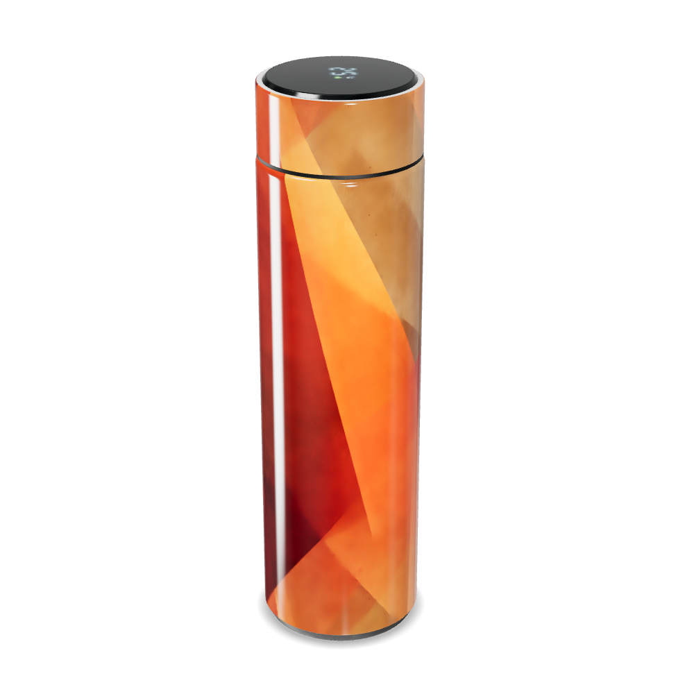 Garrafa Térmica Touch - Vermelha Digital Inox