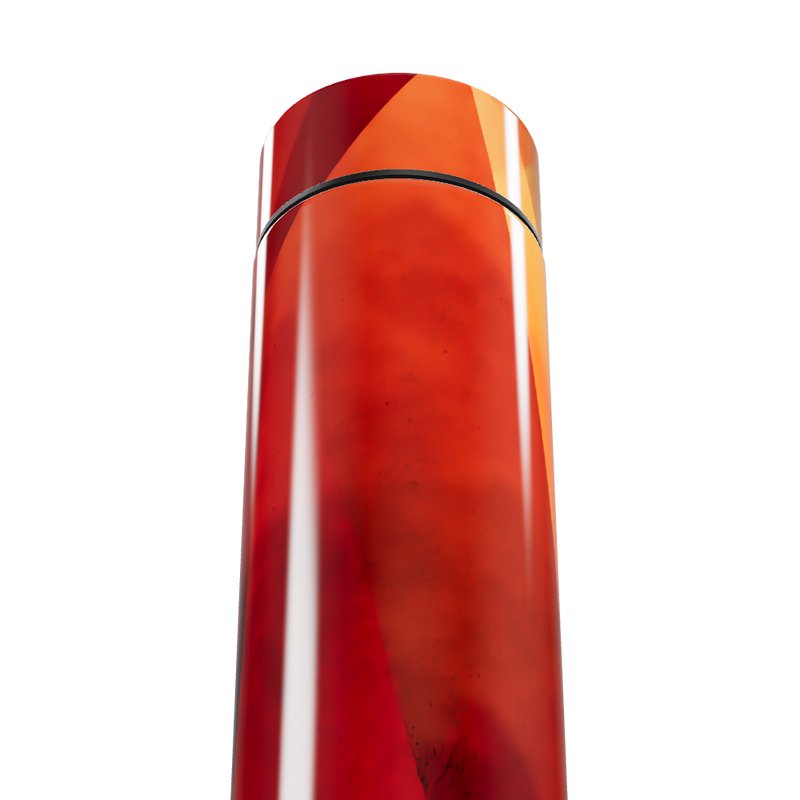 Garrafa Térmica Touch - Vermelha Digital Inox