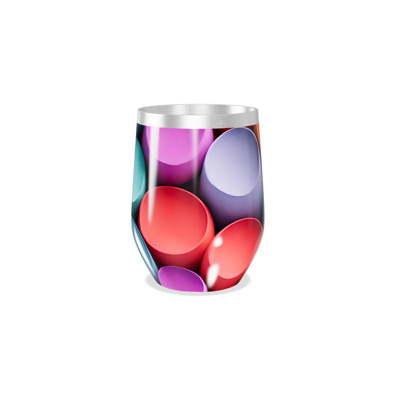 Copo Térmico Slim - Estampado Colorido Inox