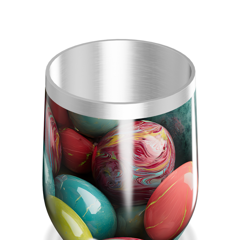 Copo Térmico Slim - Estampa Colorida Abstrata