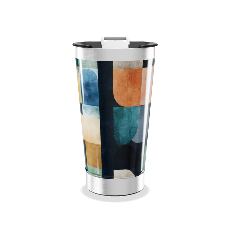 Copo Térmico - Estampado Multicolorido