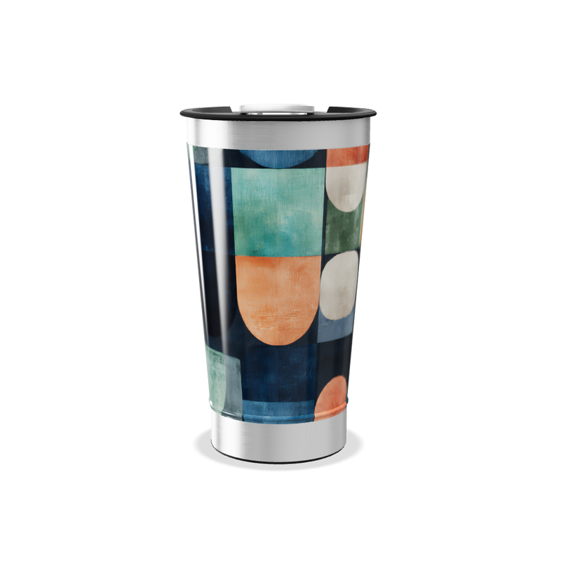 Copo Térmico - Estampado Multicolorido