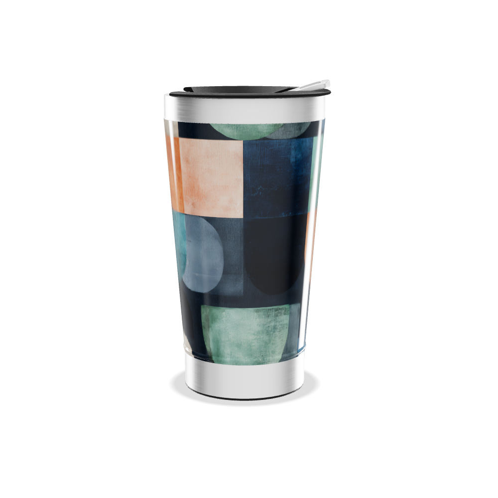 Copo Térmico - Estampado Multicolorido