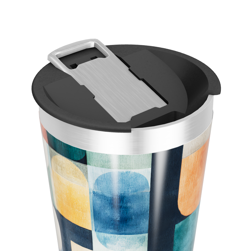 Copo Térmico - Estampado Multicolorido