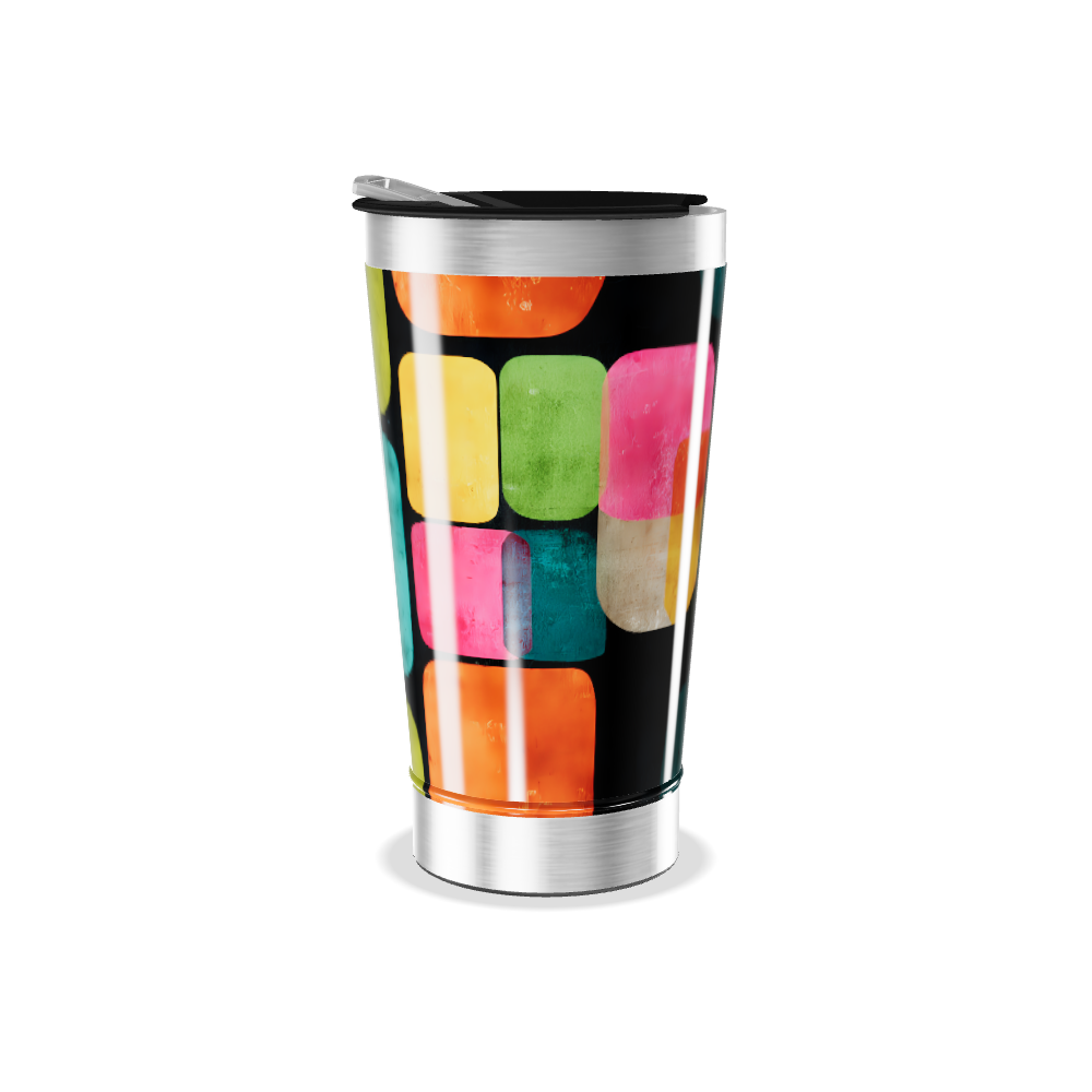 Copo Térmico - Estampado Colorido