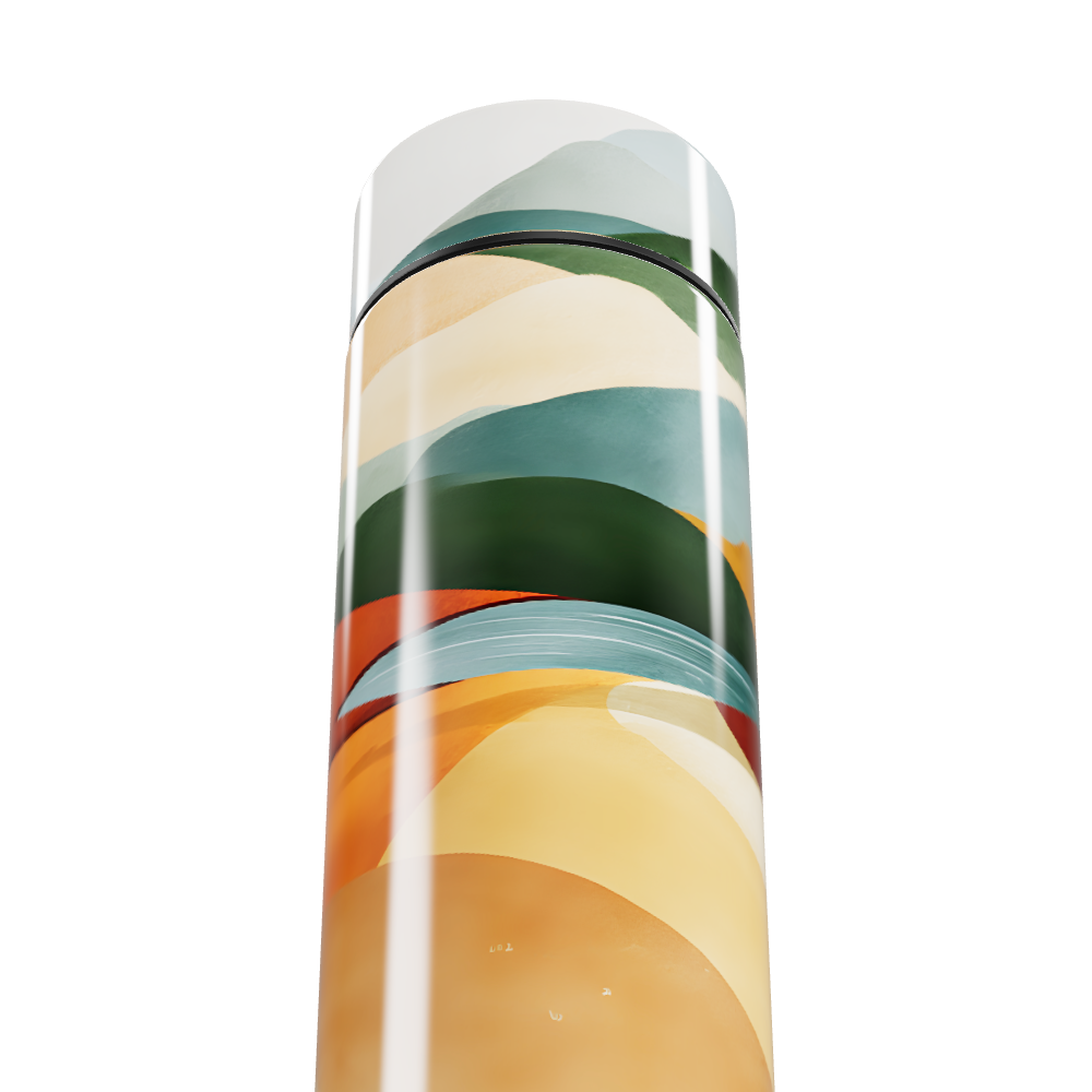 Garrafa Térmica Touch - Com Estampa Colorida