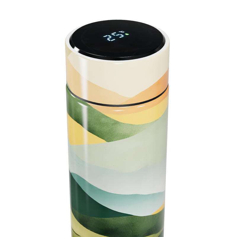 Garrafa Térmica Touch - Estampa Colorida 500ml