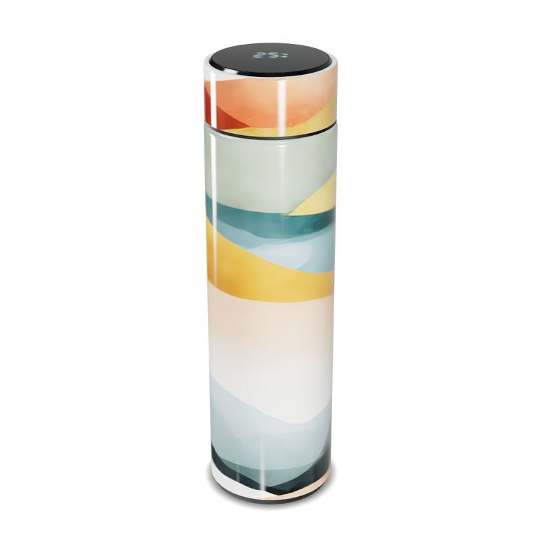 Garrafa Térmica Touch - Estampa Colorida