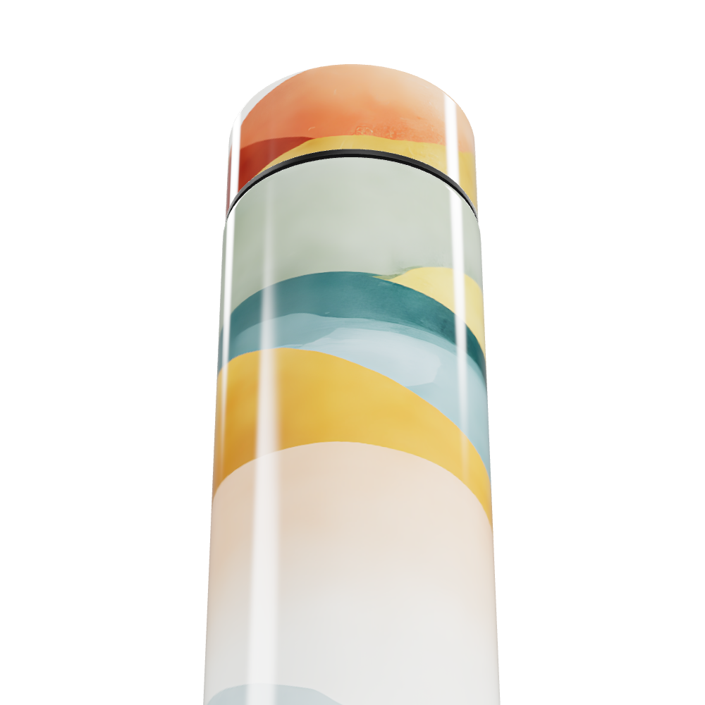 Garrafa Térmica Touch - Estampa Colorida