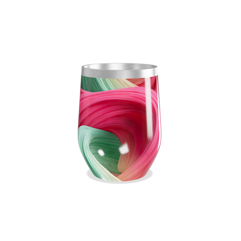 Copo Térmico Slim - Estampa Colorida Aço Inox