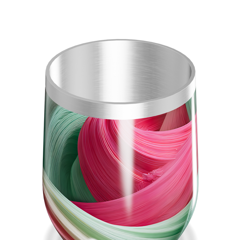 Copo Térmico Slim - Estampa Colorida Aço Inox