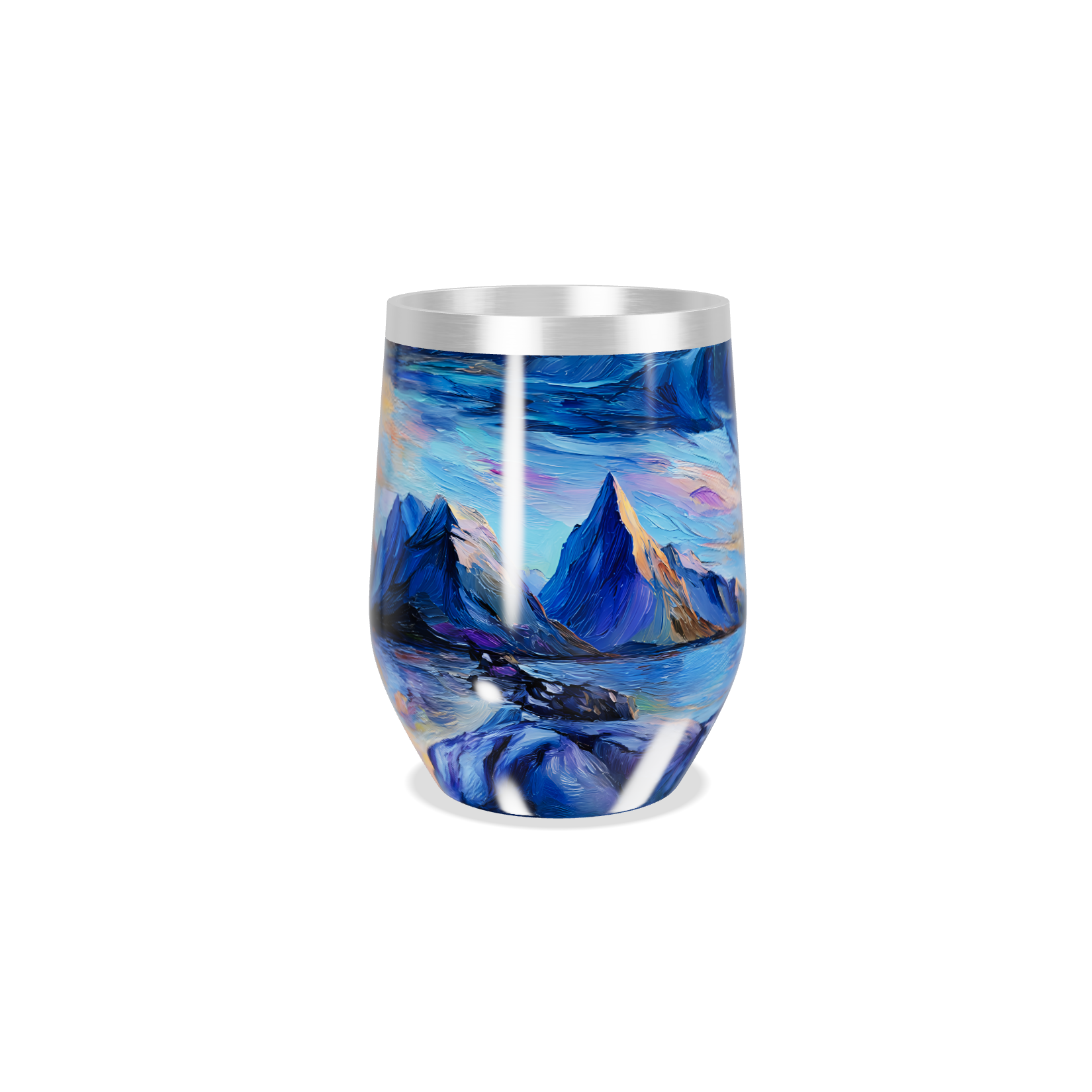 Copo Térmico Slim - Estampa Céu Azul