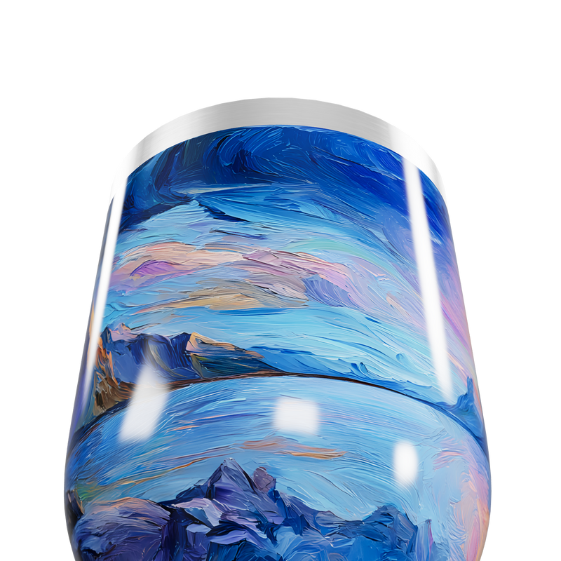 Copo Térmico Slim - Estampa Céu Azul