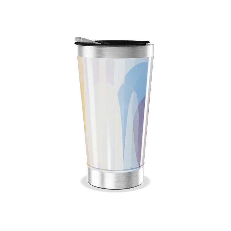 Copo Térmico - Estampado Colorido Inox