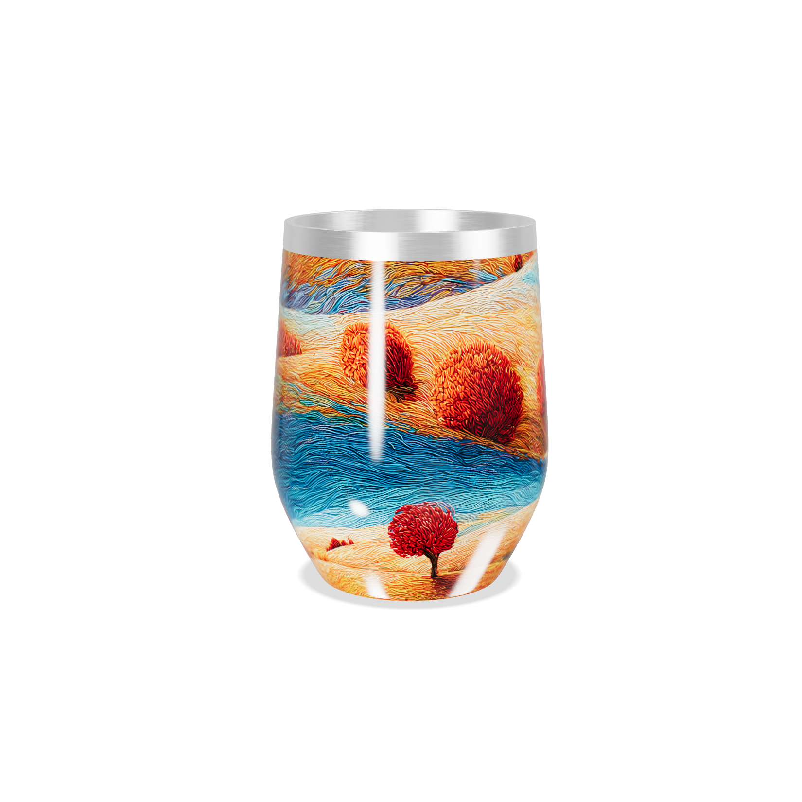 Copo Térmico Slim - Paisagem Colorida