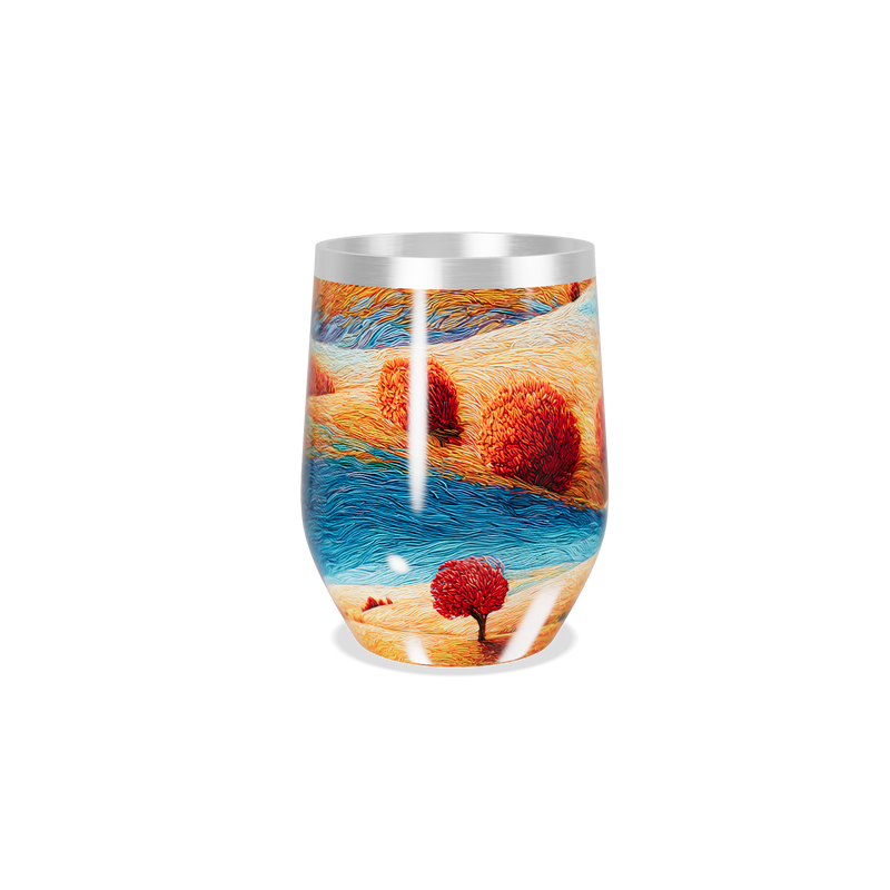 Copo Térmico Slim - Paisagem Colorida