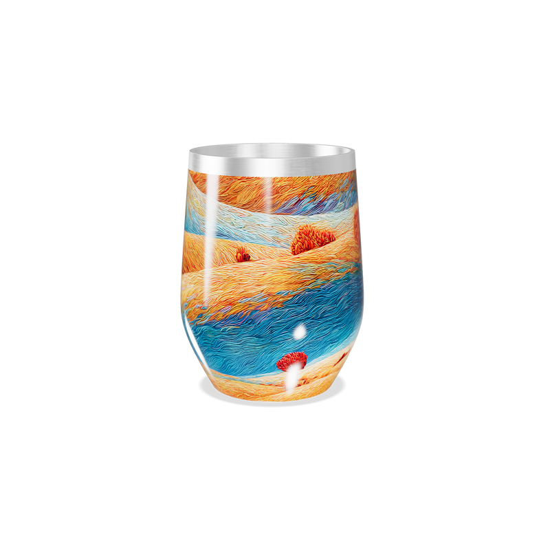 Copo Térmico Slim - Paisagem Colorida