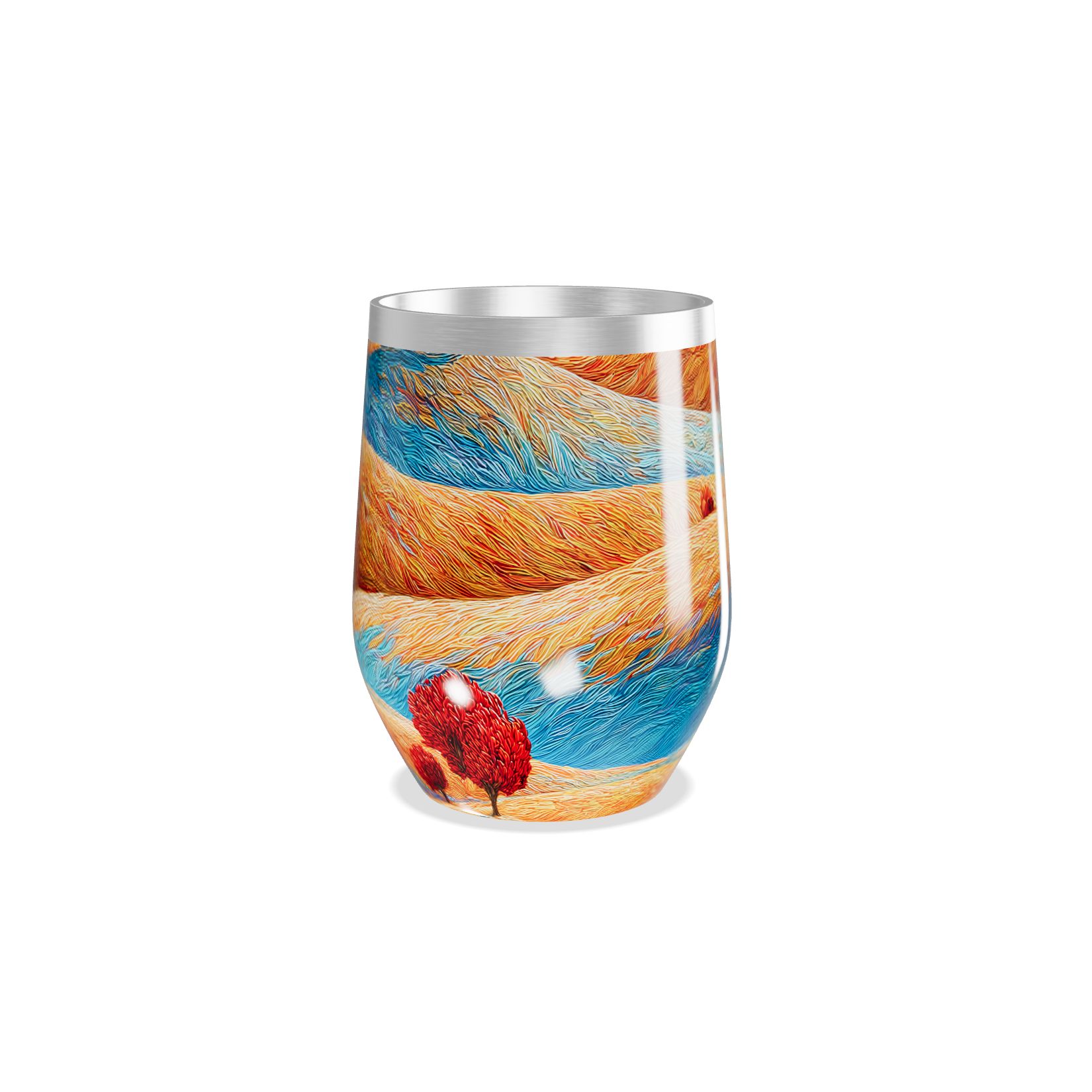 Copo Térmico Slim - Paisagem Colorida