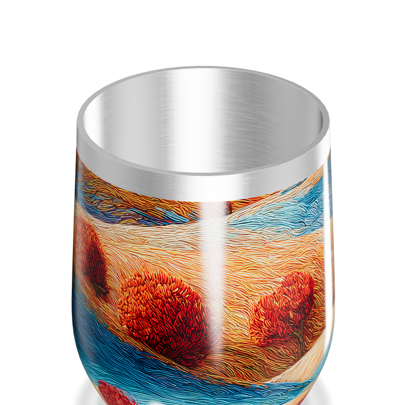 Copo Térmico Slim - Paisagem Colorida