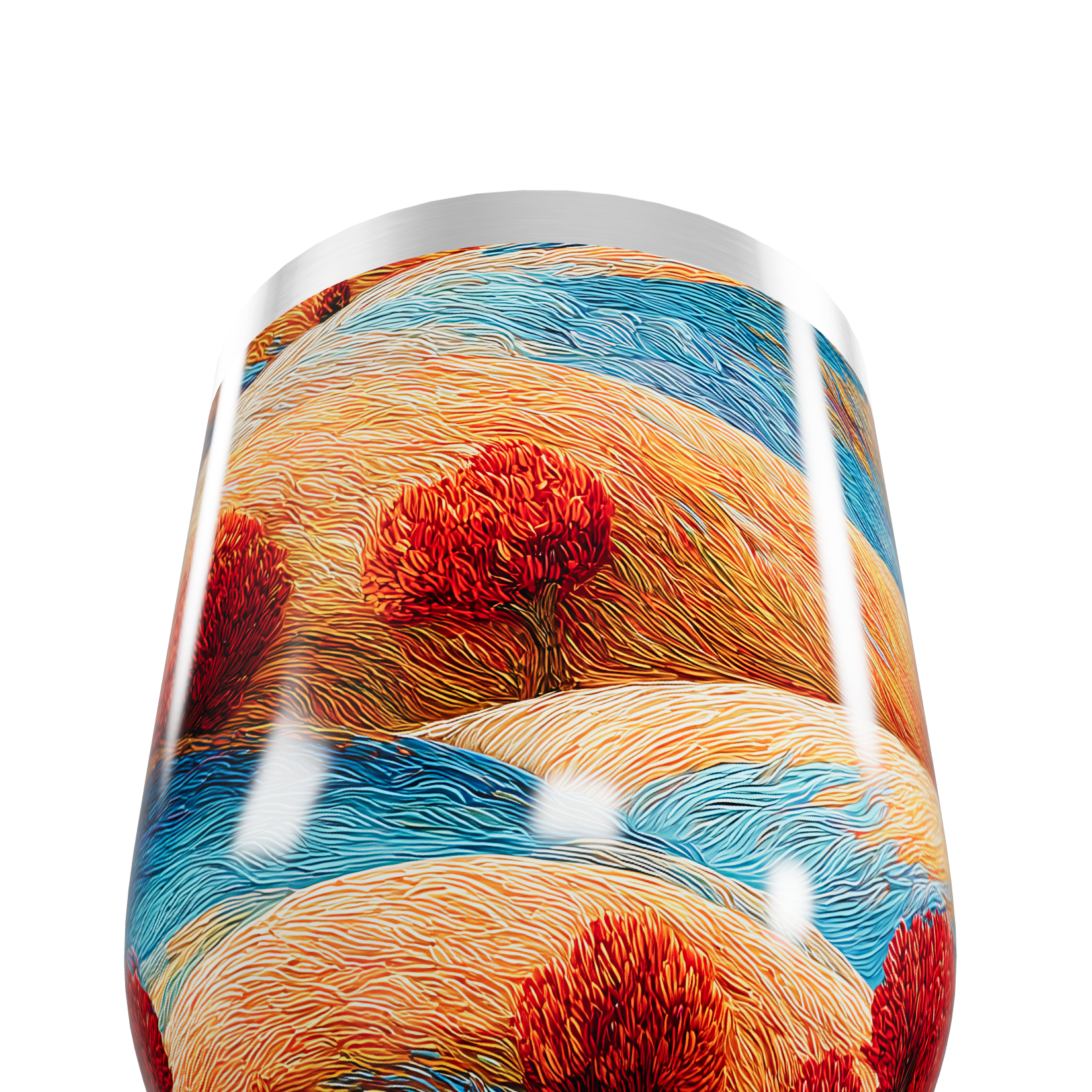 Copo Térmico Slim - Paisagem Colorida