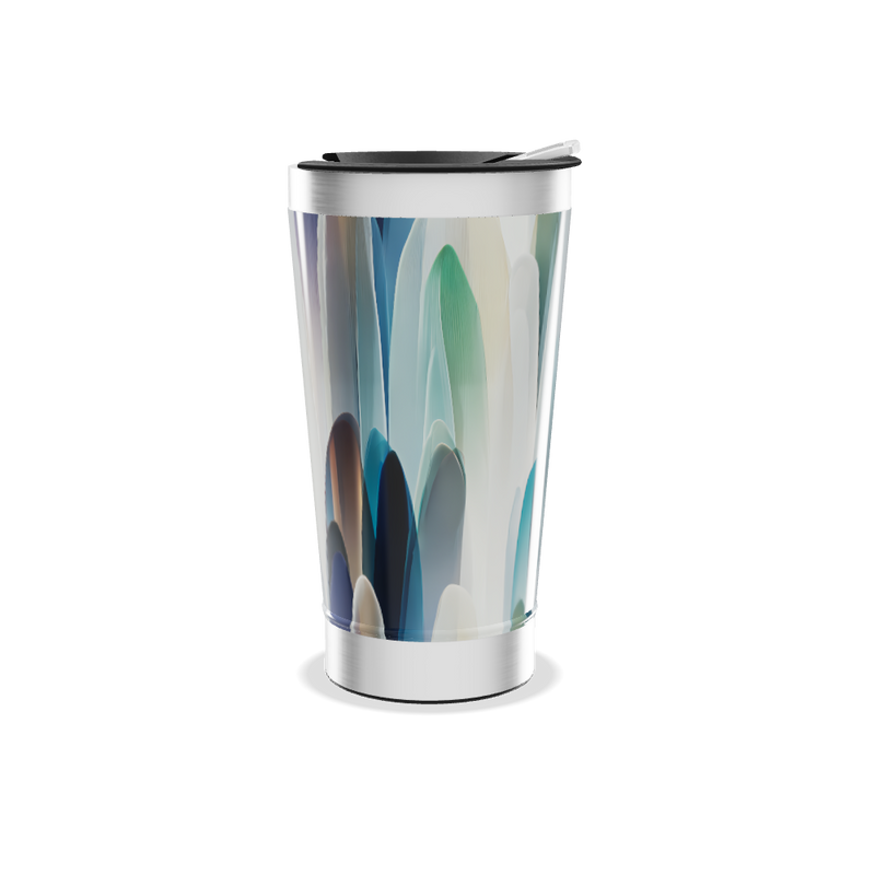 Copo Térmico - Estampa Colorida Aço Inox