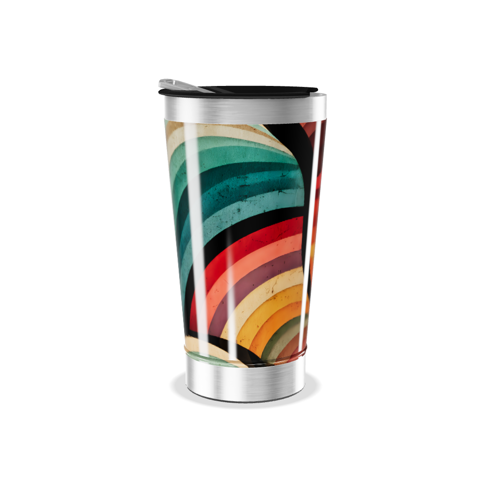 Copo Térmico - Estampado Multicolorido