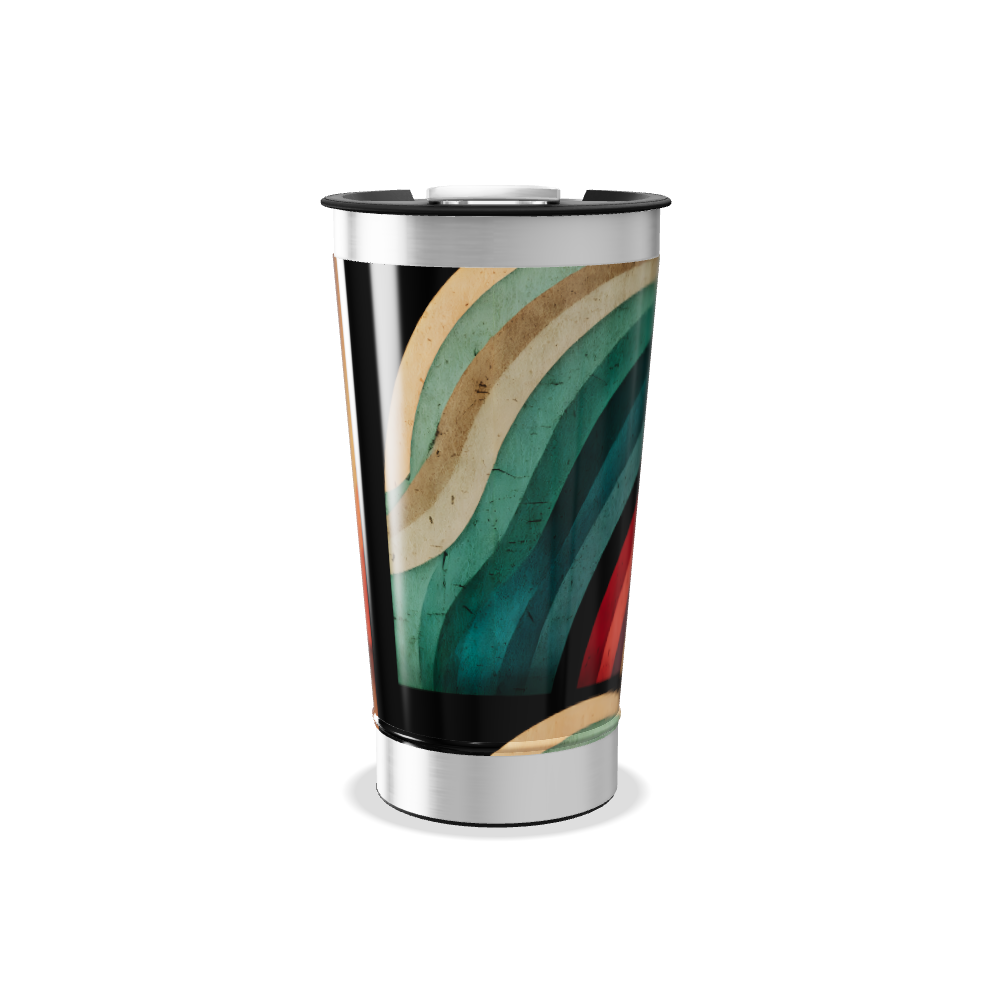 Copo Térmico - Estampado Multicolorido