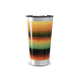 Copo Térmico - Listras coloridas aço inox