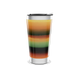 Copo Térmico - Listras coloridas aço inox