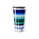 Copo Térmico - Listrado Azul Verde