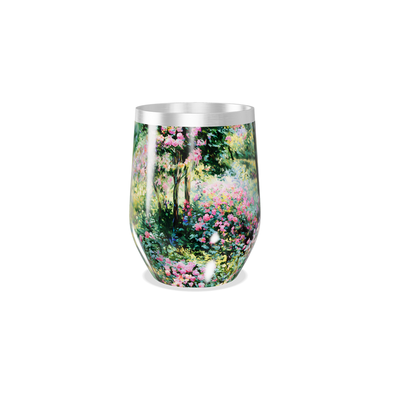 Copo Térmico Slim - Estampa Jardim Florido