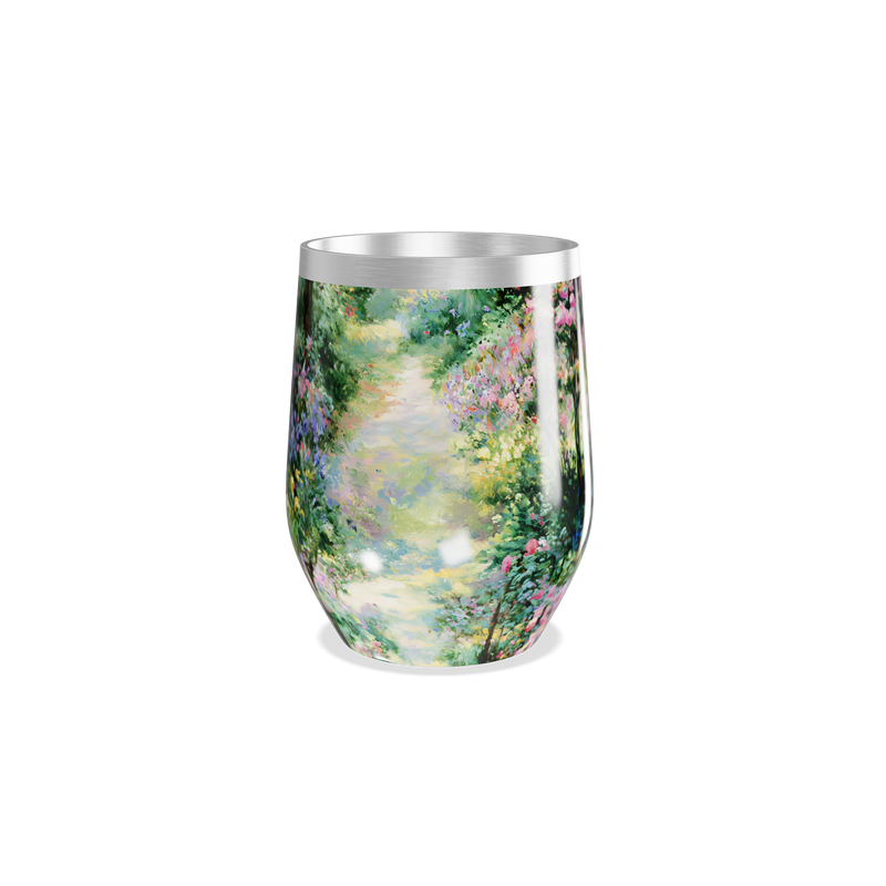 Copo Térmico Slim - Estampa Jardim Florido