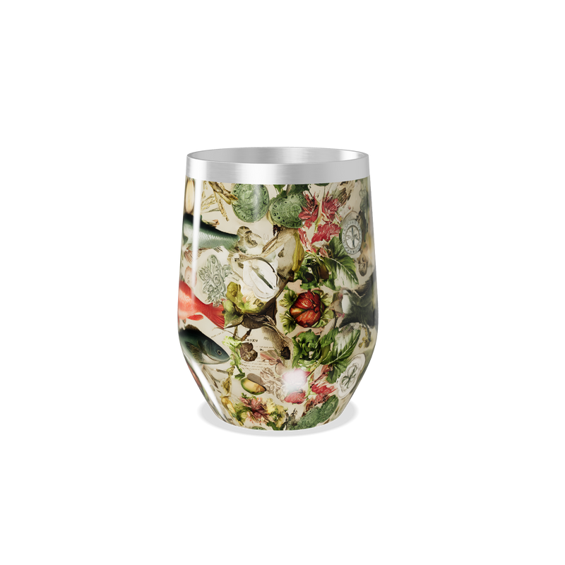 Copo Térmico Slim - Estampa Floral Colorida