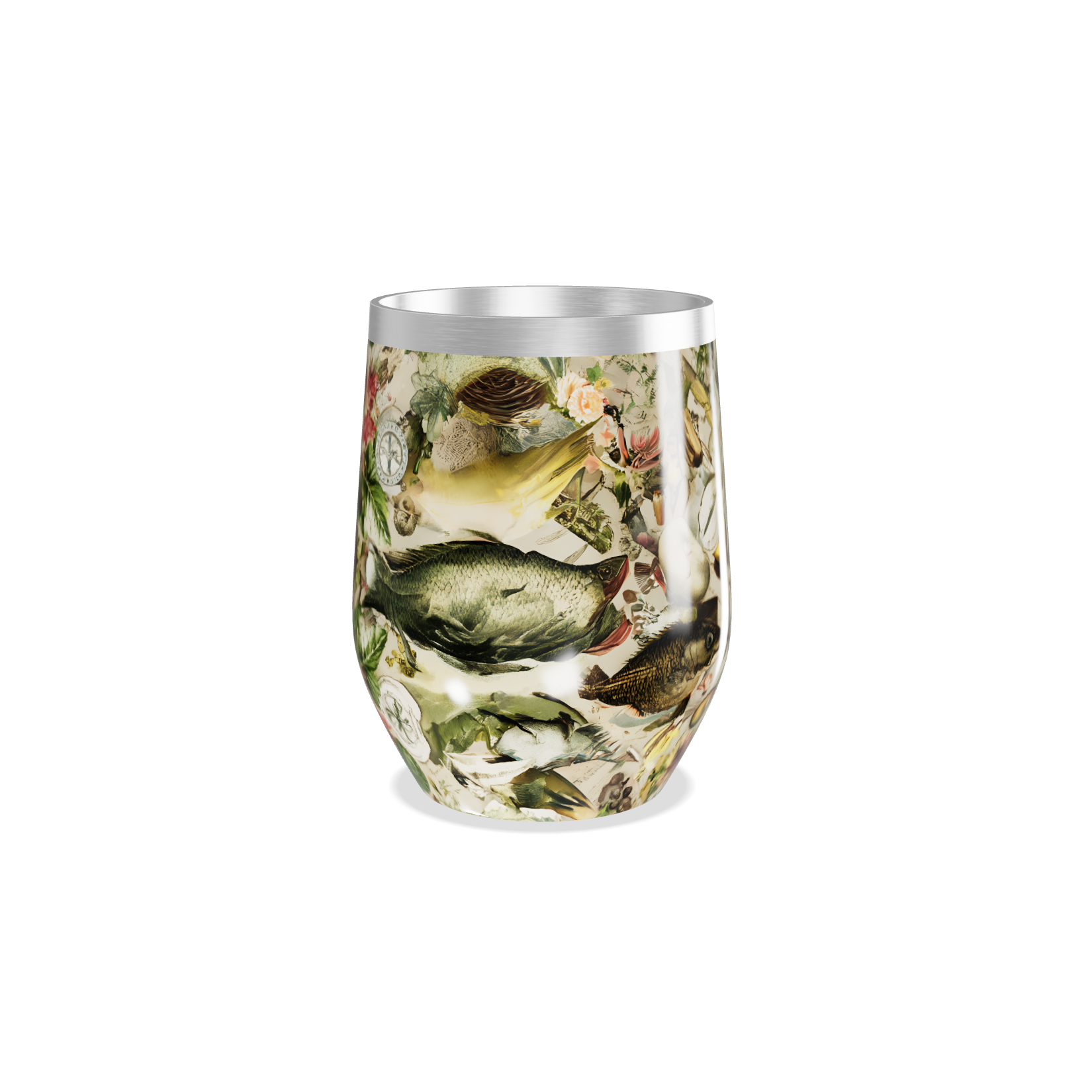 Copo Térmico Slim - Estampa Floral Colorida