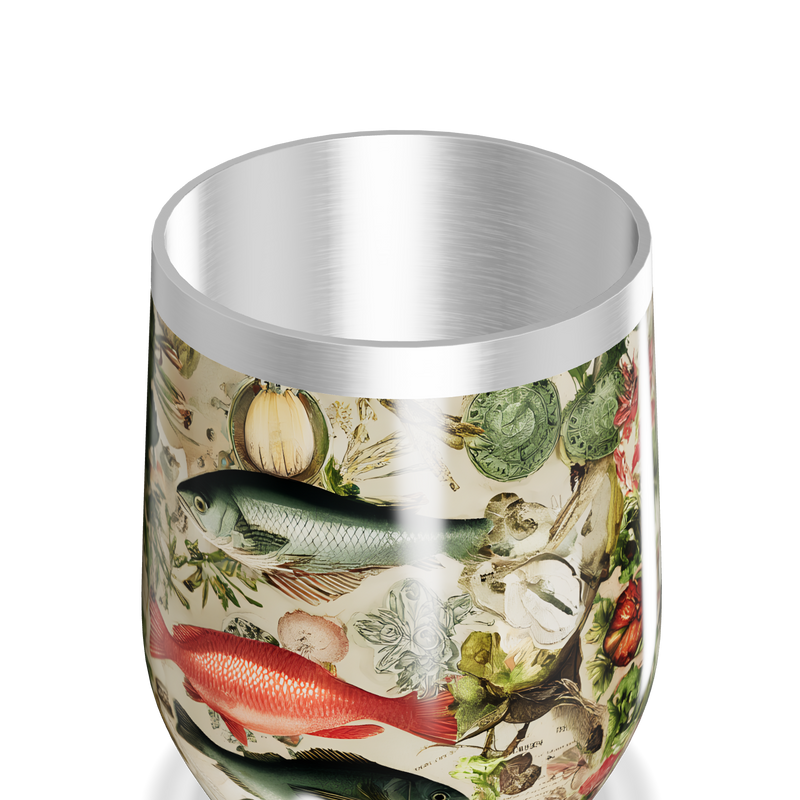 Copo Térmico Slim - Estampa Floral Colorida