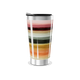 Copo Térmico - Listras Multicoloridas Inox