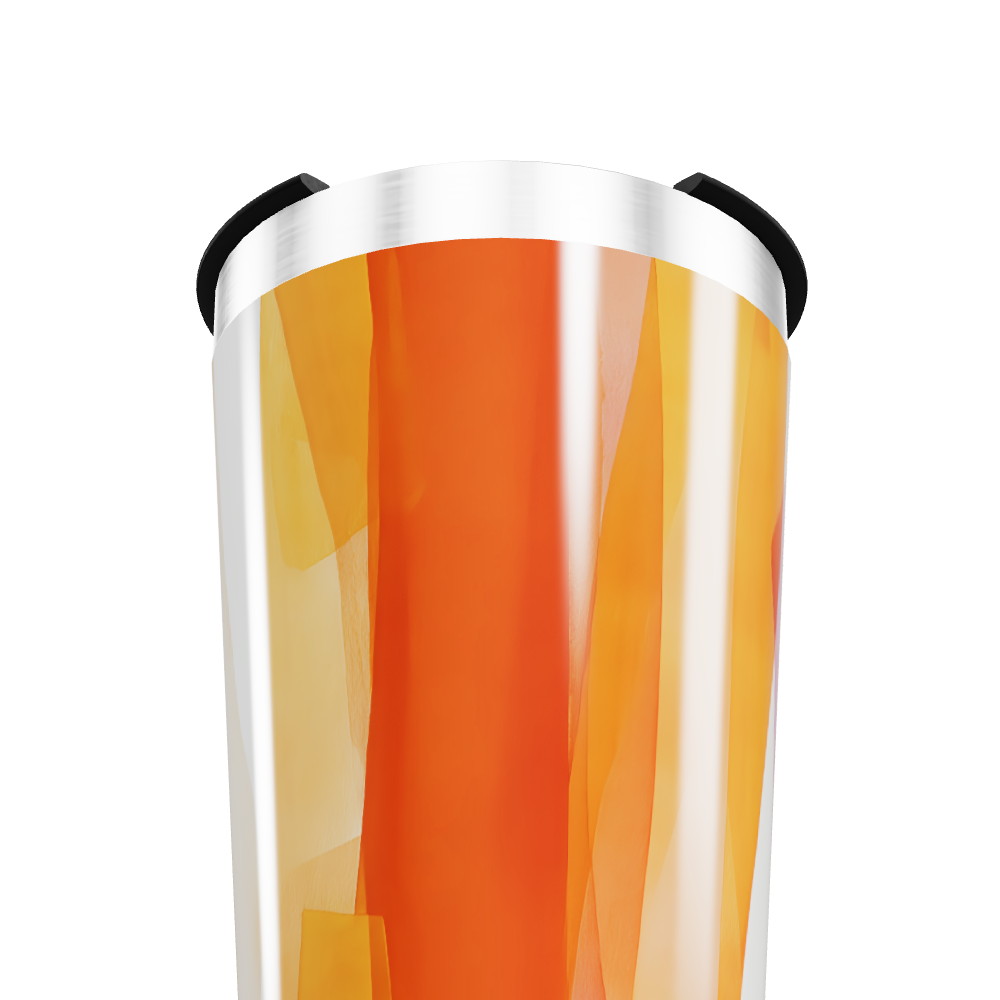 Copo Térmico - Estampa Laranja Aço Inox