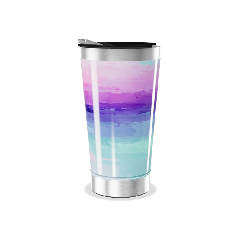 Copo Térmico - Degradê Azul e Roxo