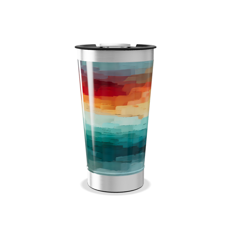 Copo Térmico - Estampa Pôr do Sol