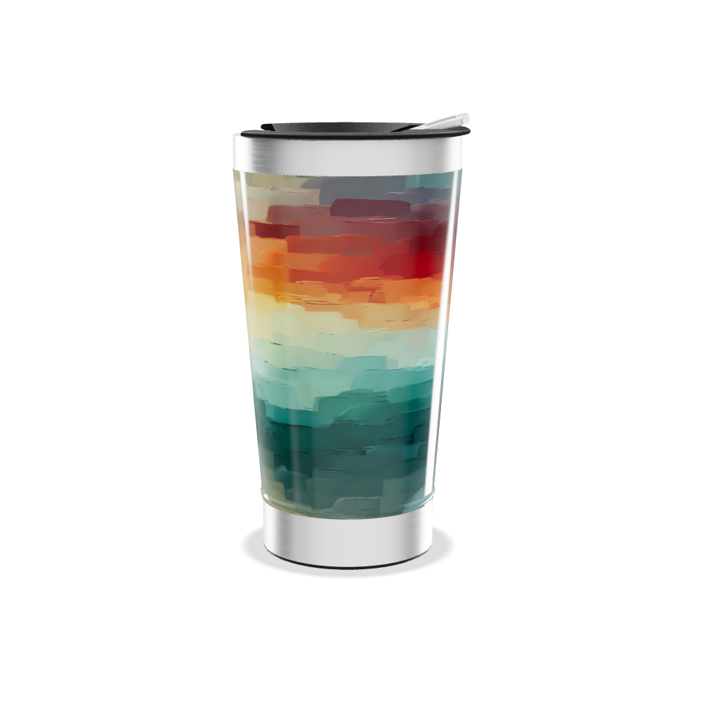 Copo Térmico - Estampa Pôr do Sol