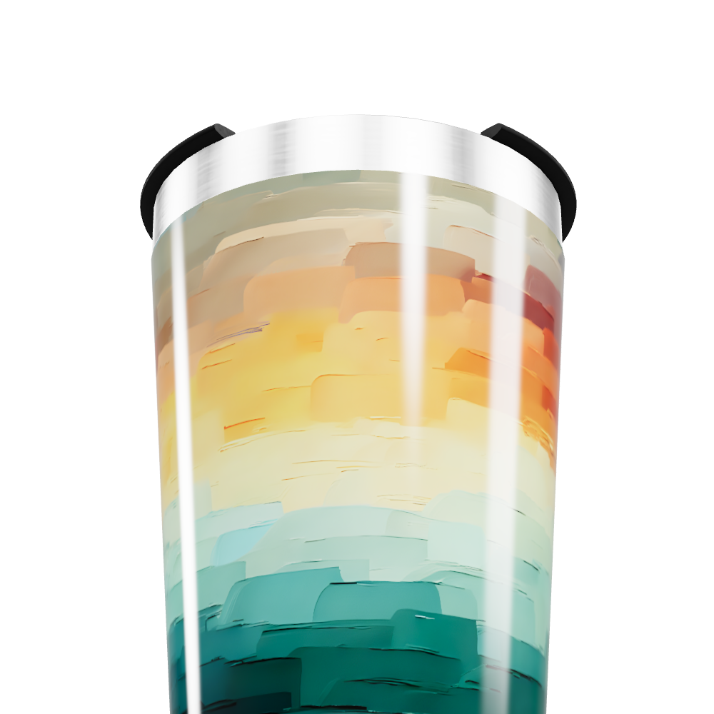 Copo Térmico - Estampa Pôr do Sol